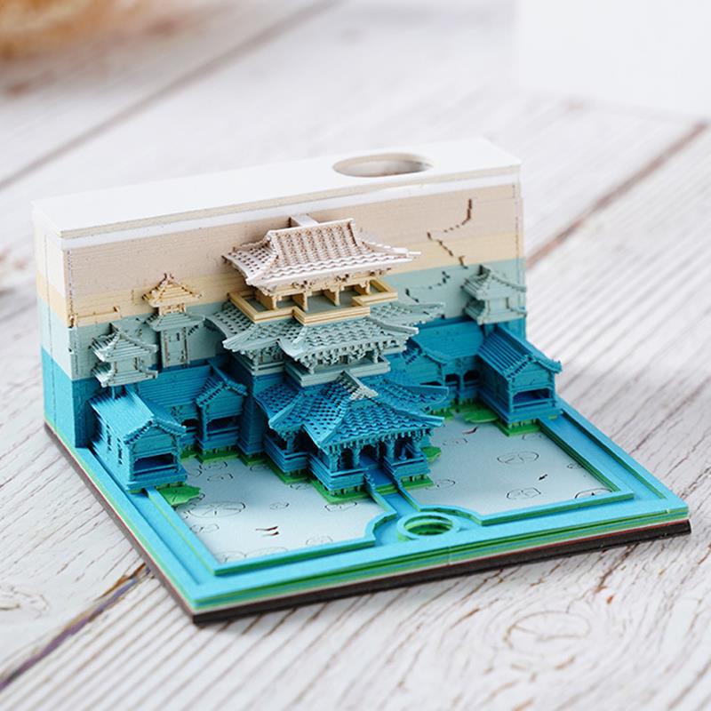 Year creative birthday gift handmade crafts creative display piece 3D sticker gift carving birthday art立体 decorative 20