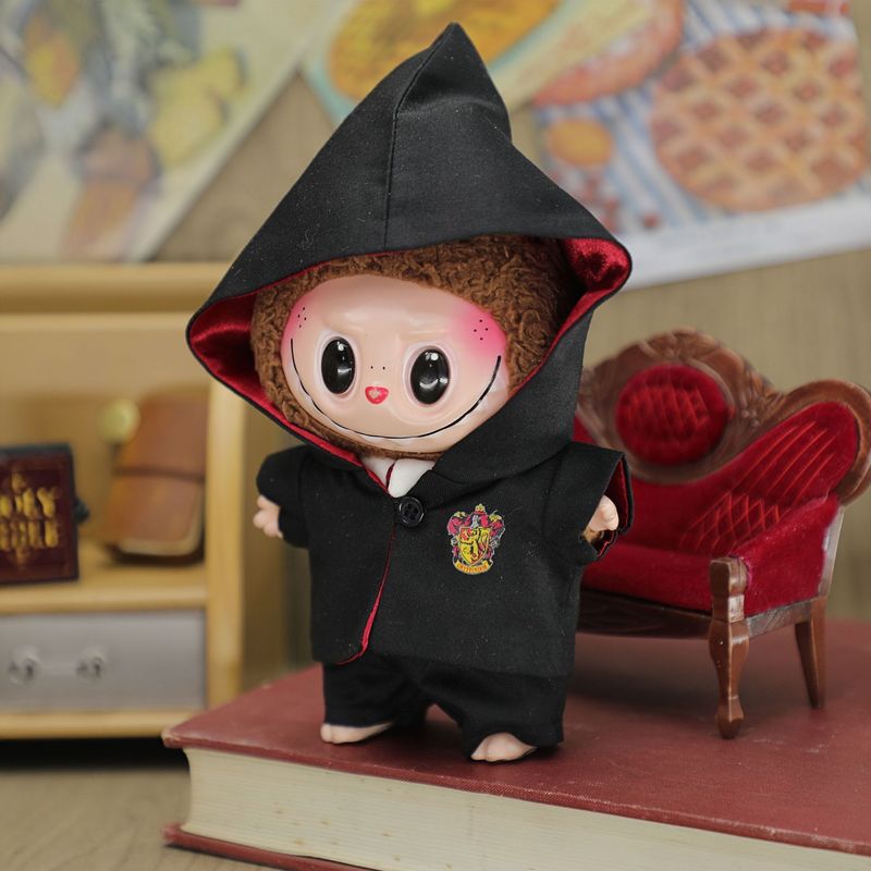 17 センチメートルラブブフード付きジャケット服魔法アカデミーベストスーツ第二世代ペンダント人形ラブブベビー服|undefined