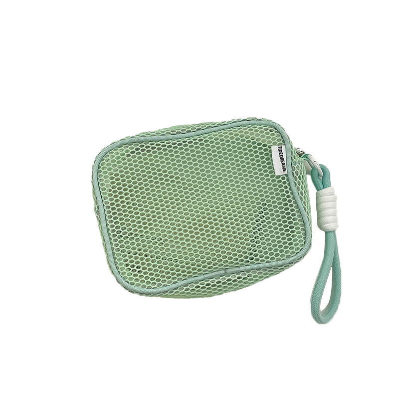 新しい高品質メッシュジッパーバッグイン化粧品収納袋旅行ポータブルトイレタリー化粧品袋|undefined
