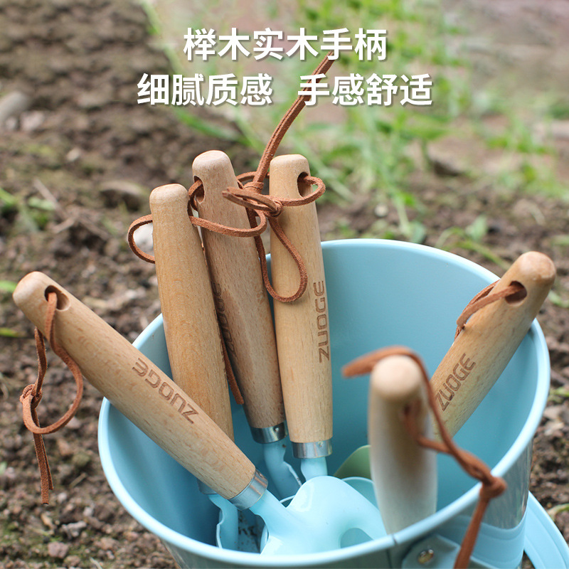 심기 도구 유치원 야외 원예 어린이 토양 파기 및 놀이 모래 삽 해변 장난감 모래 파기 작은 삽