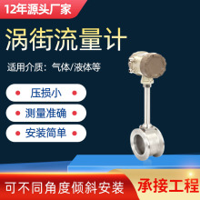 BL-LUGB管道涡街流量计 液体流量计压缩空气流量传感器