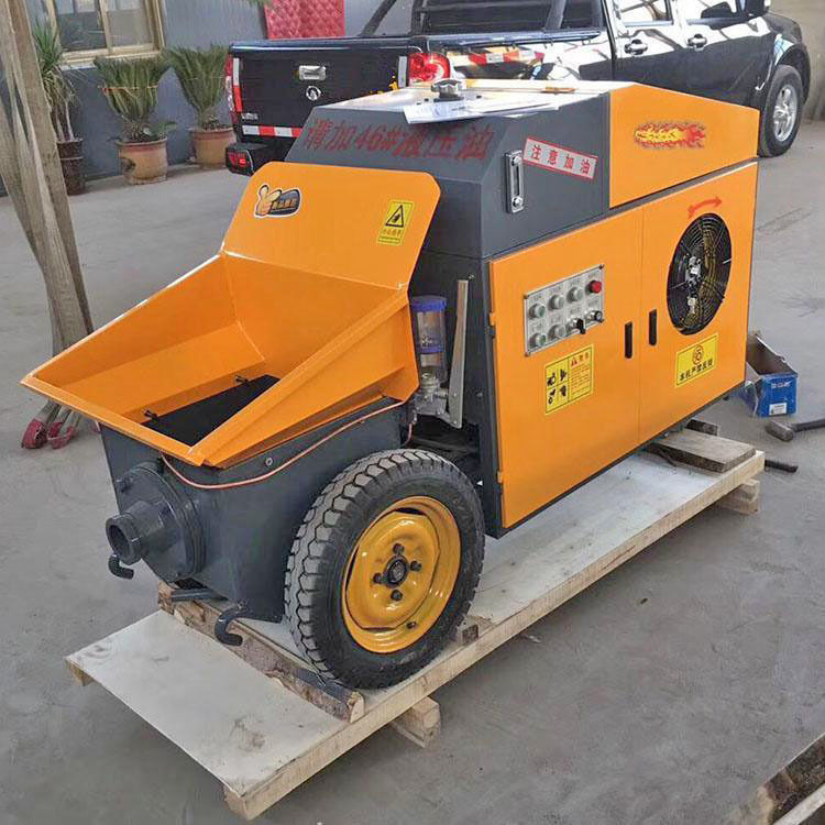 中旺二次结构混凝土浇注泵液压混泥土上料机细石砂浆混凝土输送泵