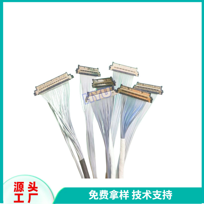 厂家定制合金UHF公头压接线-7线 LMR400线RG213线 射频同轴连接器