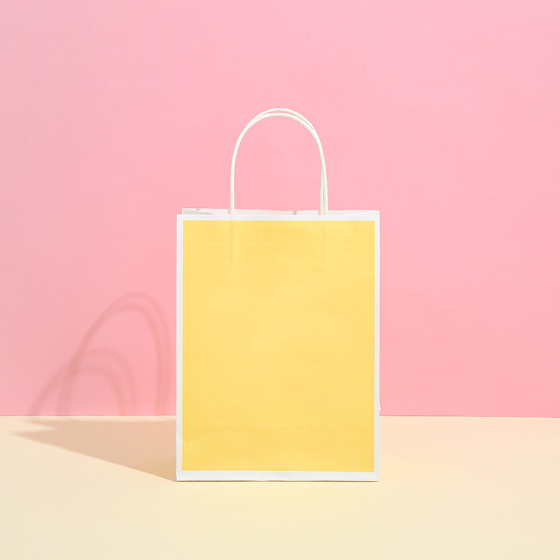 라이트 옐로우 국경; 크래프트 종이; 15*8*21