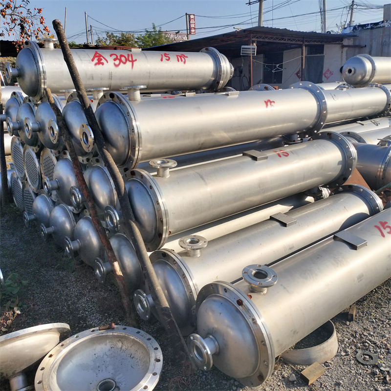 购销二手冷凝器  列管式真空换热设备  化工常压式换热设备