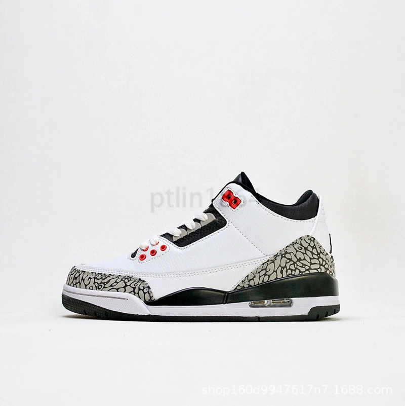 Мужские кроссовки Nike AJ3 женские кроссовки Fujiwahanix burst белый цемент сустав ограниченная Joe 3 чистый оригинал яд