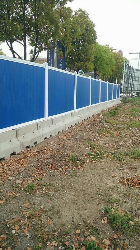 上海供应PVC围挡  新型PVC围挡 蓝色PVC围挡