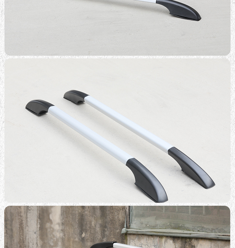 Upgraded Durable Electric Vehicle Roof Rack with Super Strong Load-Bearing Capacity, Thickened and Reinforced Aluminum Rod, Universal Storage Rack for Tricycles