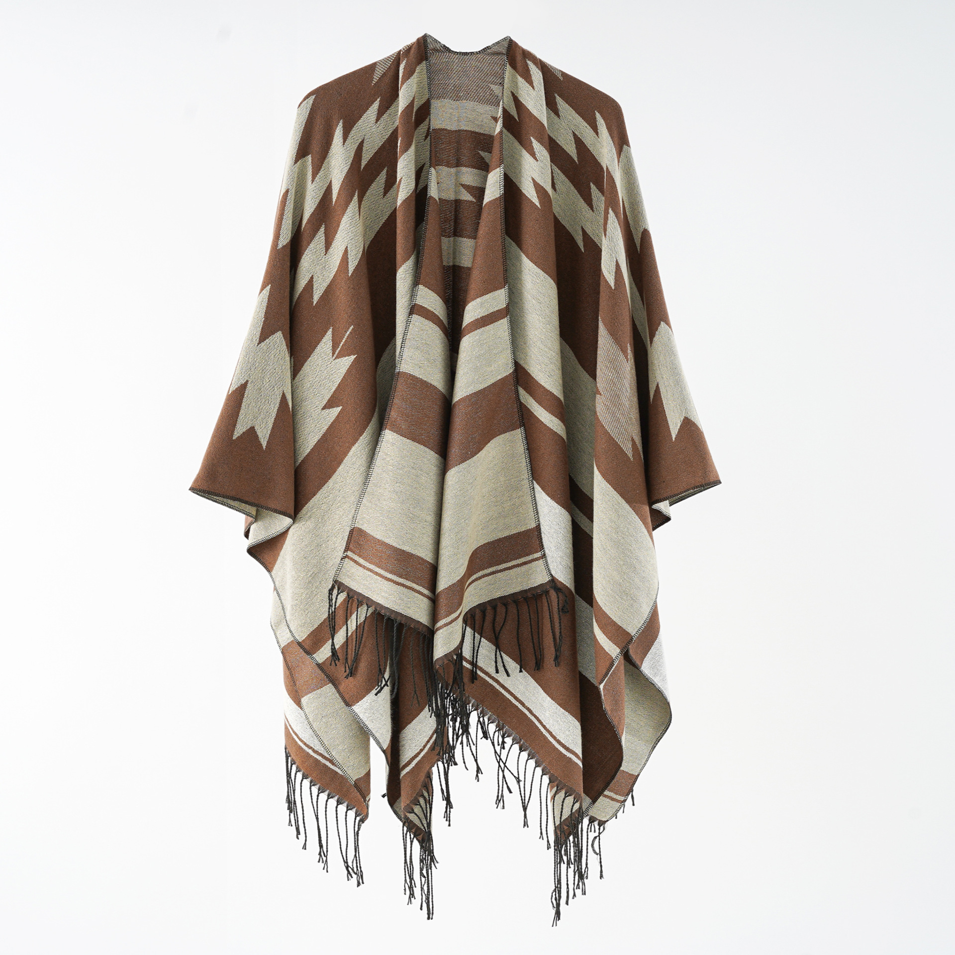 Tassel mantón del Cabo para las mujeres 2023 otoño y el invierno nuevo caliente capa de Cachemira gran tamaño