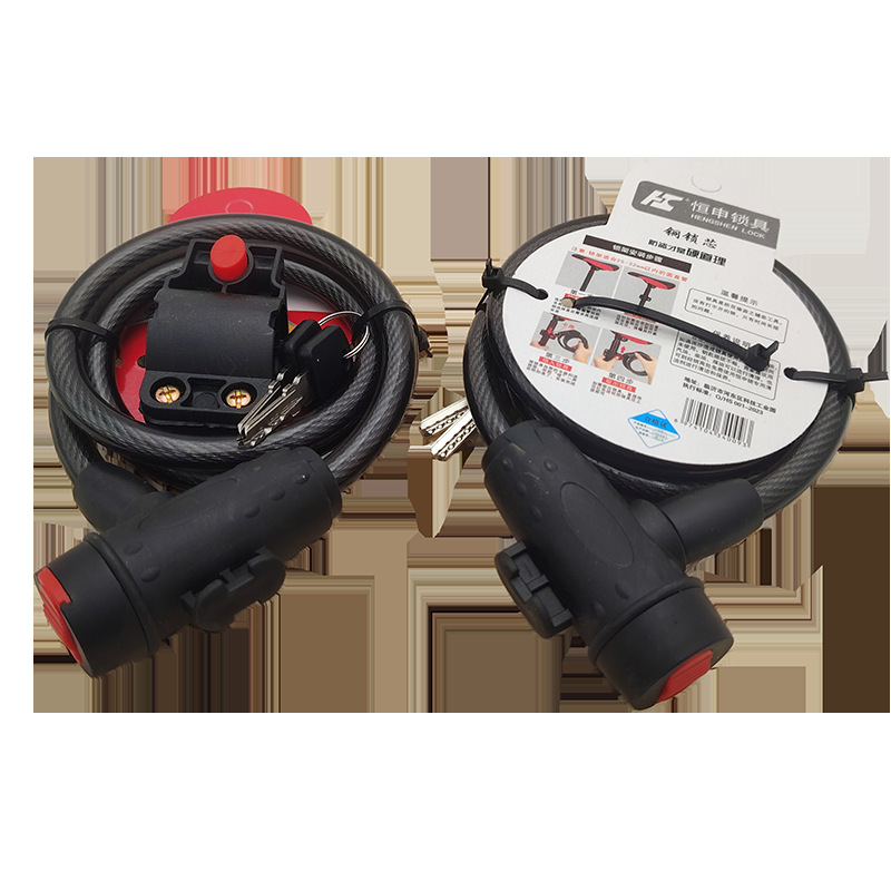 P1523 1210 cerradura de acero endurecido cerradura de bicicleta de montaña cerradura eléctrica cerradura universal en stock al por mayor