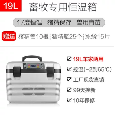 Pig essence thermostat animal husbandry: Soyuducular - 19l-car-home-dual-use-adjustable-temperature