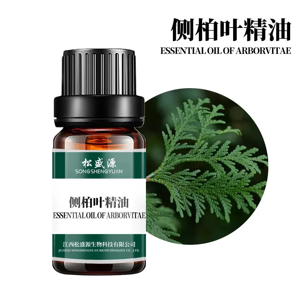 厂家现货 侧柏叶精油 扁柏精油 植物单方精油 日化原料 批发