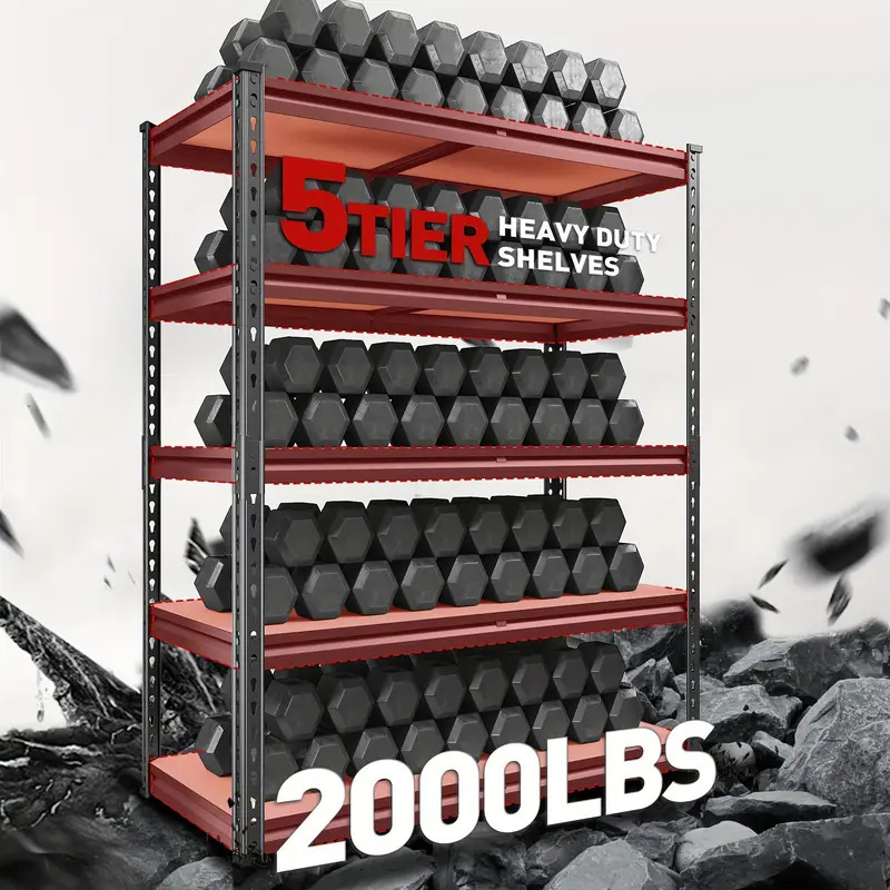 跨境专供仓储库房超市货架展示架万能角钢家用阳台储物架多功能