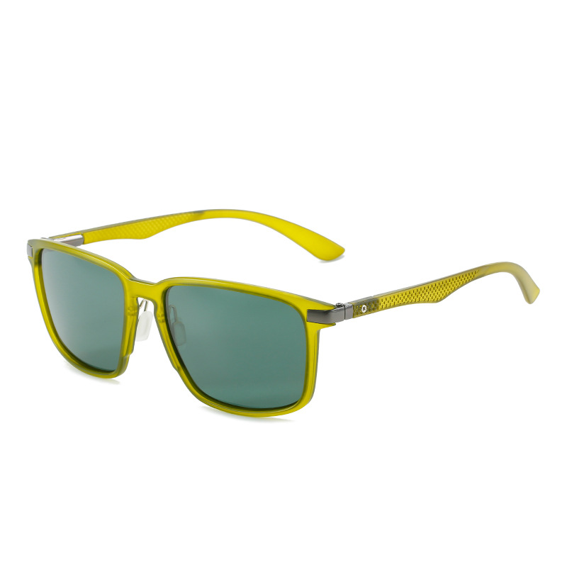 Nueva caja de comercio exterior transfronterizo gafas de sol polarizadas para hombres PC esmerilado UV400 gafas de sol deportivas suministro directo de fábrica