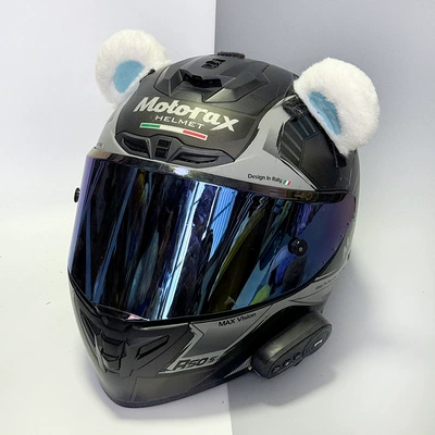 Bear Helmet Decoration — Universal Auto Parts and Accessories
