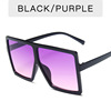 Trend fashionable square sunglasses, multicoloured glasses, European style, suitable for import