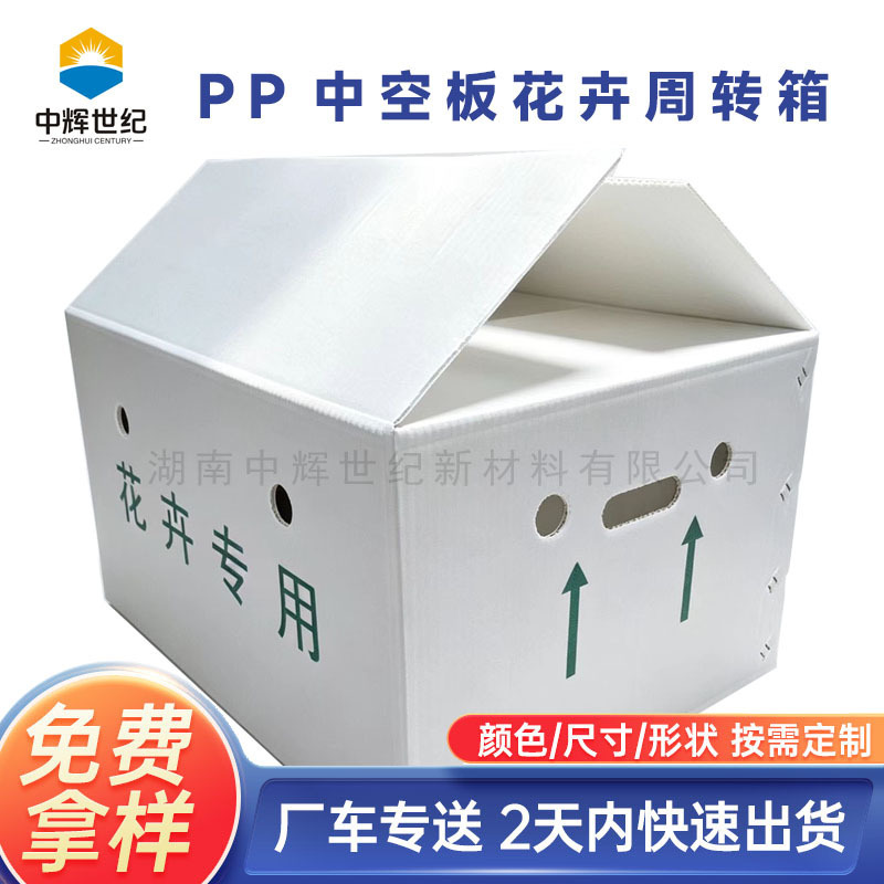 Pp Hollow Board Flower and Fruit Plastic Recycling Transport Flame-Retardant Waterproof Moisture-Proof Logistics Turnover Box Moving Plastic Box Pp Hollow Board Flower and Fruit Plastic Recycling Transport Flame-Retardant Waterproof Moisture-Proof Logistics Turnover Box Moving Plastic Box