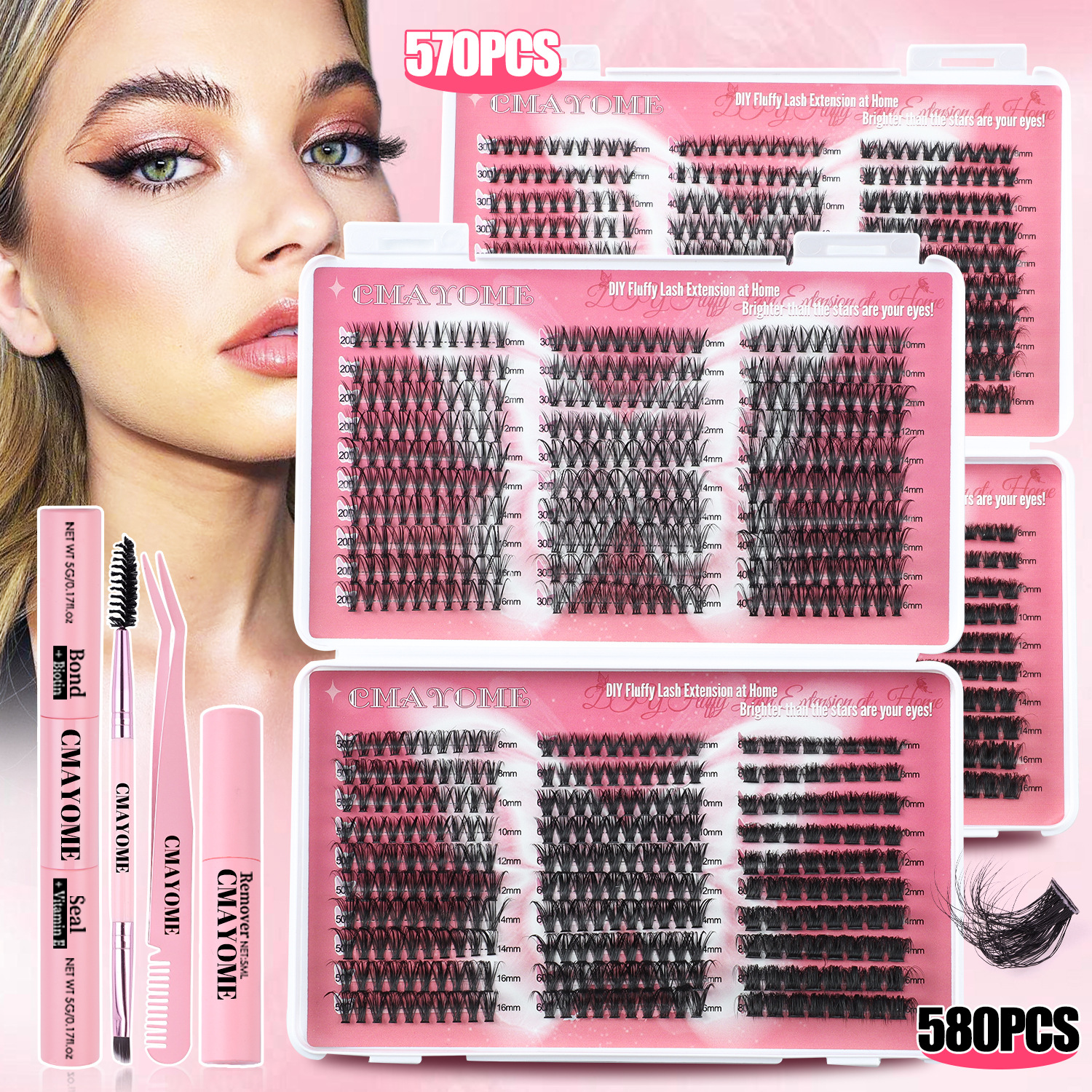 capacious dense false eyelashes