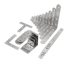 不锈钢角码90度固定器三角铁支架连接件片加固五金L型层板托家具