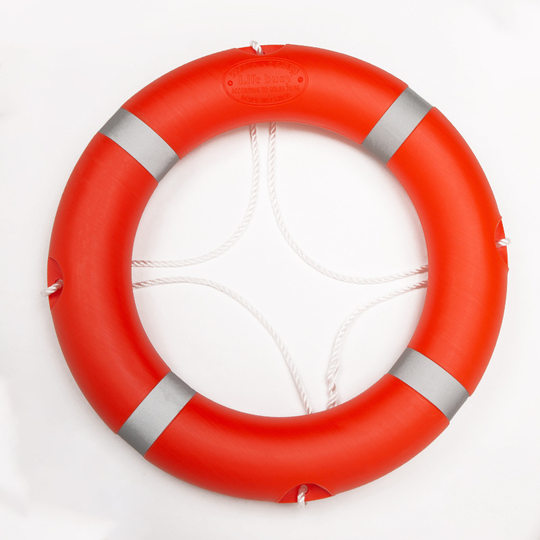 Marine Lifebuoy Solid Foam Plastic Flood Prevention Emergency Life-Saving Professional Wholesale Marine Adult Lifebuoy