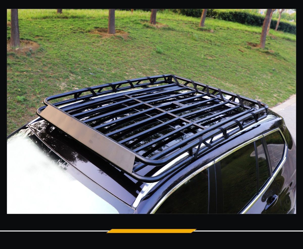 Off-Road Suv Roof Rack Luggage Frame Car Shelf Roof Frame Free Crossbar Load-Bearing Travel Rack Basket Modification