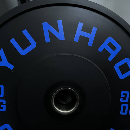 Factory supply black all rubber barbell plates, gym deep squat lifting rubber bell plates wholesale dumbbell plates