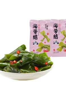 A hundred years of legendary kelp knot 500g hot and sour small packaging kelp silk kelp ready-to-eat dormitory snacks
