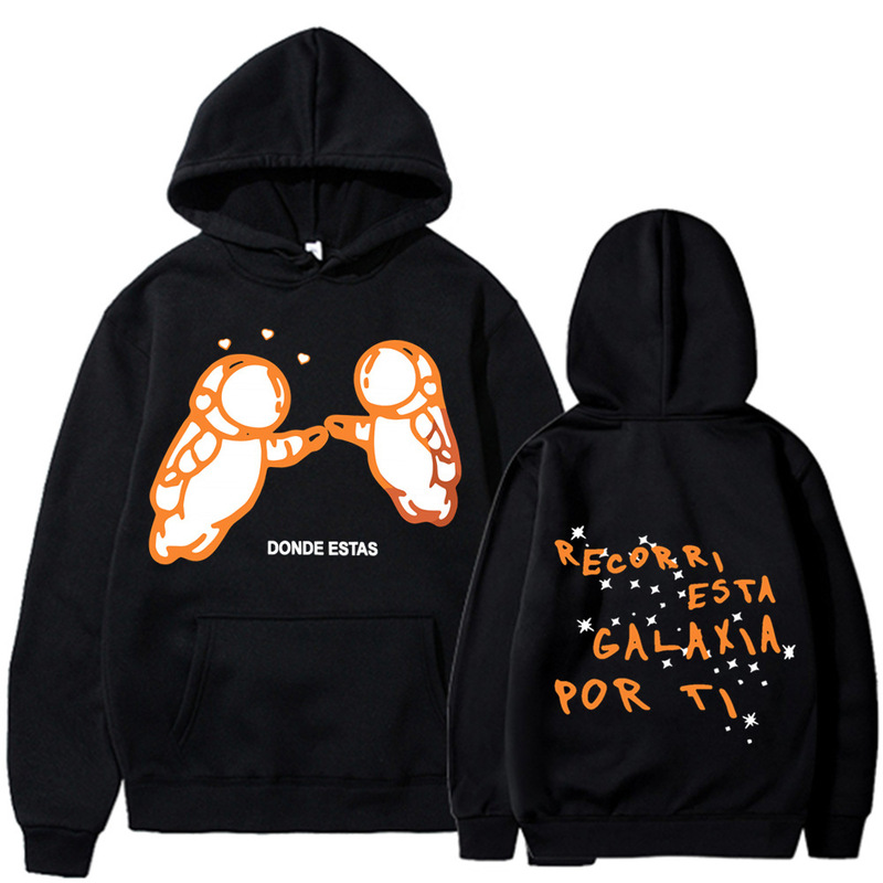 Cross-Border Ivan Cornejo Donde Estas Printed Casual Sweatshirt Hoodie Sweatshirt Top Ready for Sale