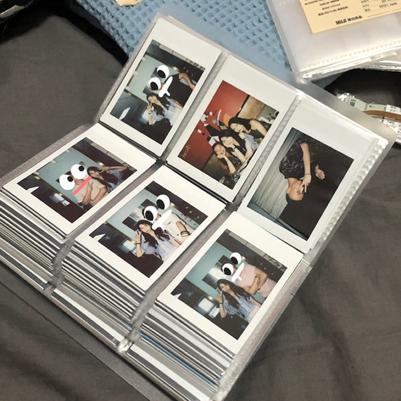 Polaroid Album 3 train Movie tickets Storage volumes Starchaser Small card Photo Collection Book Postcard ins Plant