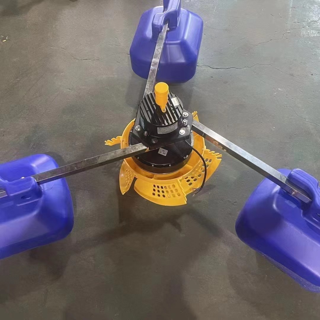 三相380V2.2KW合铜线养鱼永磁变频叶轮式增氧机