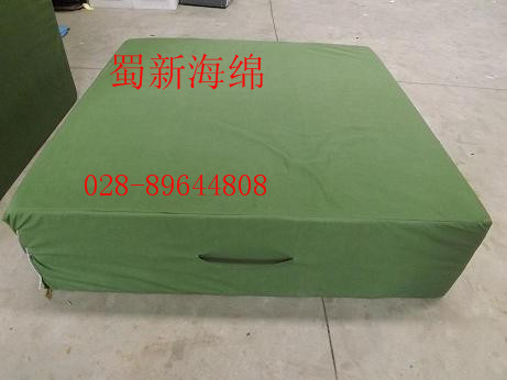 户外运动防撞高弹海绵垫/高空救生高密度海绵垫/防摔海绵垫