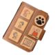 Snoopy Handmade Retro A7 Handbook Removable Loose-leaf Book Ins Style Cute Carry-on Leather Notes Journal