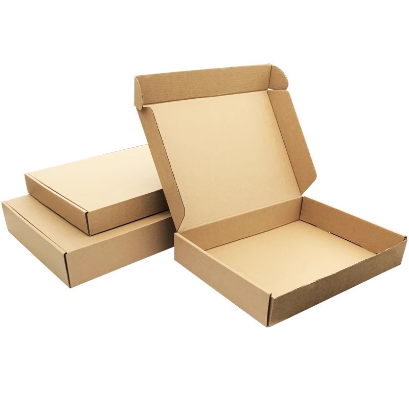 Caja de avión Caja express Caja de papel rectangular Caja de embalaje Caja de embalaje manual Caja de embalaje dura especial personalizada plana pequeña