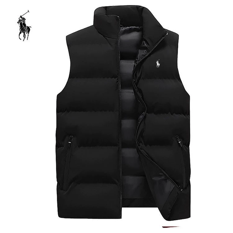 Demi-season keep warm windproof vest for leisure, down jacket
