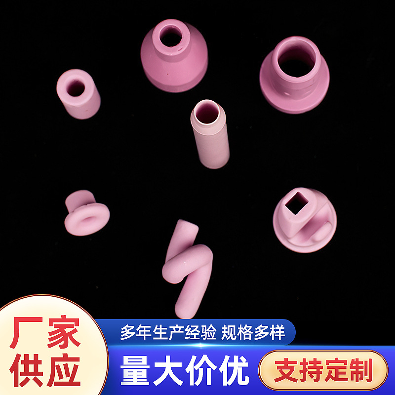 供应工业电器防磨纺织氧化锆陶瓷配件 电子精密高频氧化铝陶瓷管