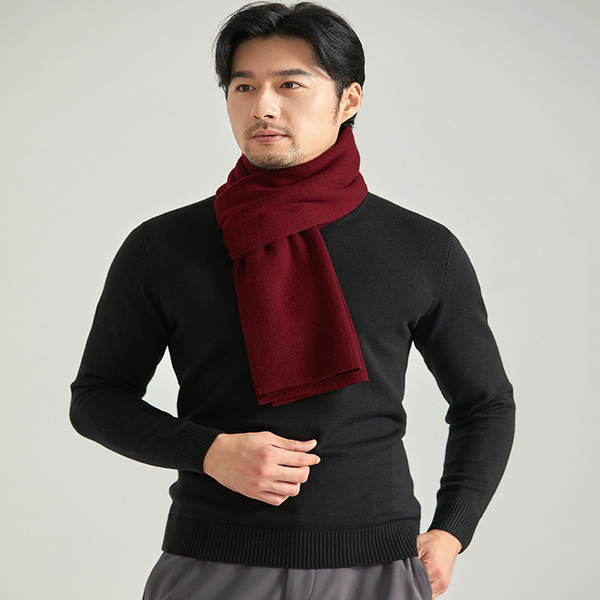 Knitted scarf for men and women