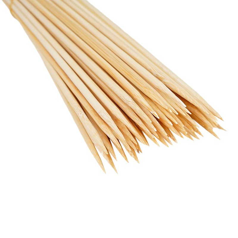 Устранимые бамбуковые ручки барбекю имеют различные спецификации, хорошую твердость, хорошее здоровье и качество поставки изготовителей гигиены и уверенное Малатанг