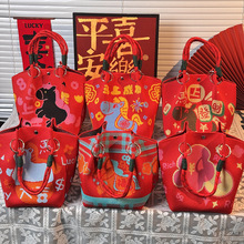 新款春夏泫雅风针织手拎包外出游玩百搭手提包上班通勤便携水桶包