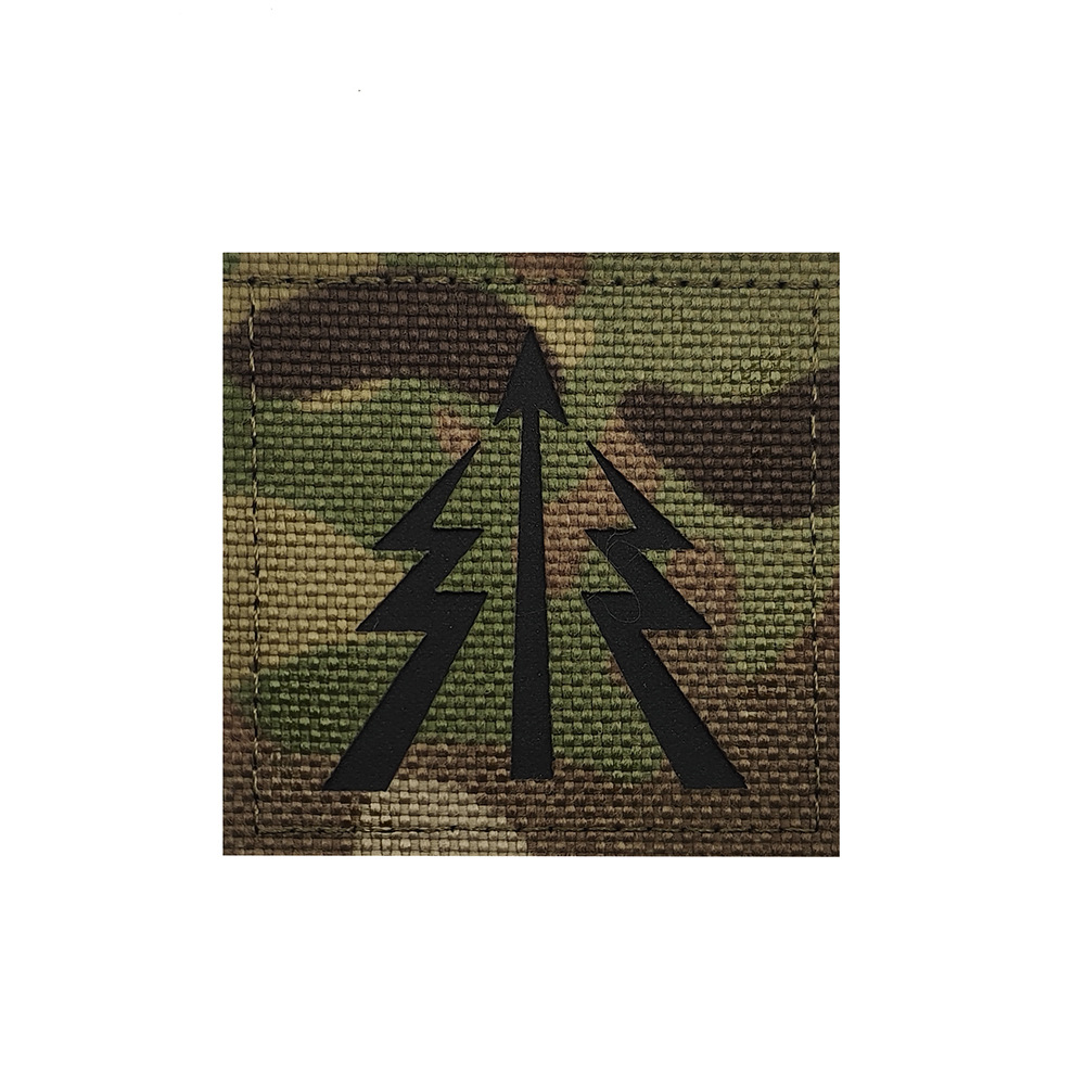 Taizhong en stock reflexión infrarroja animal escorpión Pegasus ratón reflectante Velcro camuflaje cuadrado etiqueta de la insignia