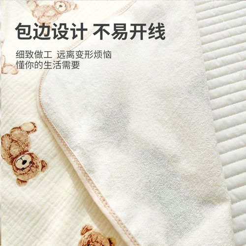 Diaper Pads for Babies, Waterproof and Washable, Flocked Cotton, Breathable, Baby Children Bedwetting Prevention, Non-Slip, Adult Menstrual Pads