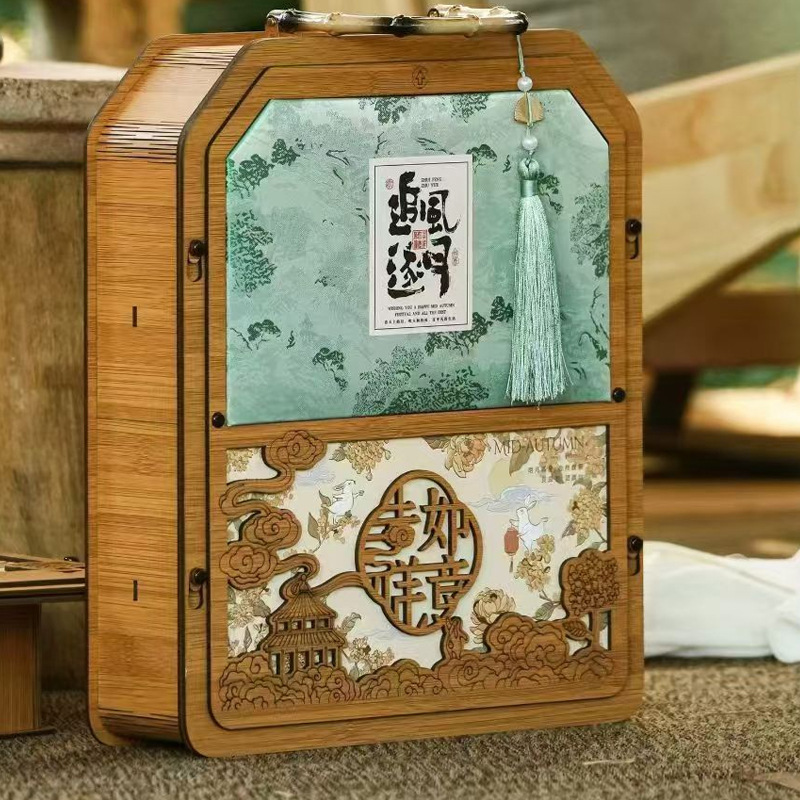 中秋节福利送礼2025糕点礼盒装中式国潮广式饼礼OEM 代工团购批发|undefined