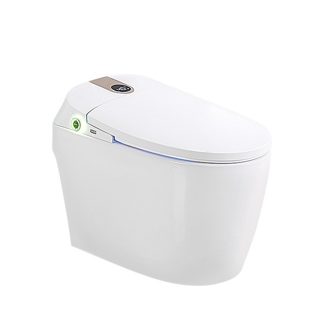 Inodoro inteligente inodoro integrado hogar automático inducción calefacción inodoro de cerámica versión de alta gama