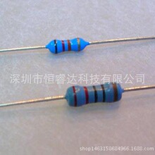 厂家直销散装编带1%直插五色环金属膜电阻2W-18R 18ohm 18欧