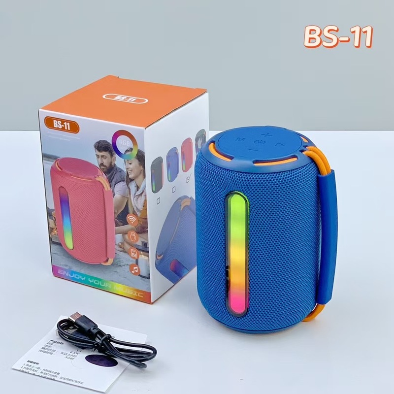 クロスボーダーの新型ブルートゥーススピーカーの屋外携帯用サブウーファの小さいスピーカーのデスクトップのまぶしいカラーライトの携帯プレゼントの音響|undefined