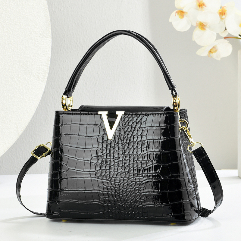 Bolsa de moda de cocodrilo, mochila de viaje casual, diseño retro, mochila de mujer, bolsas transfronterizas