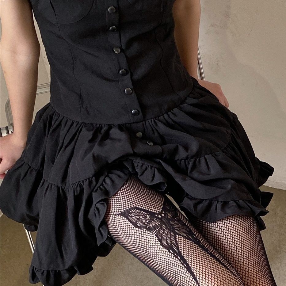 Black fishing net sexy JK black stockings women thin style spicy girl pure desire thigh butterfly tattoo pantyhose_voghion.com