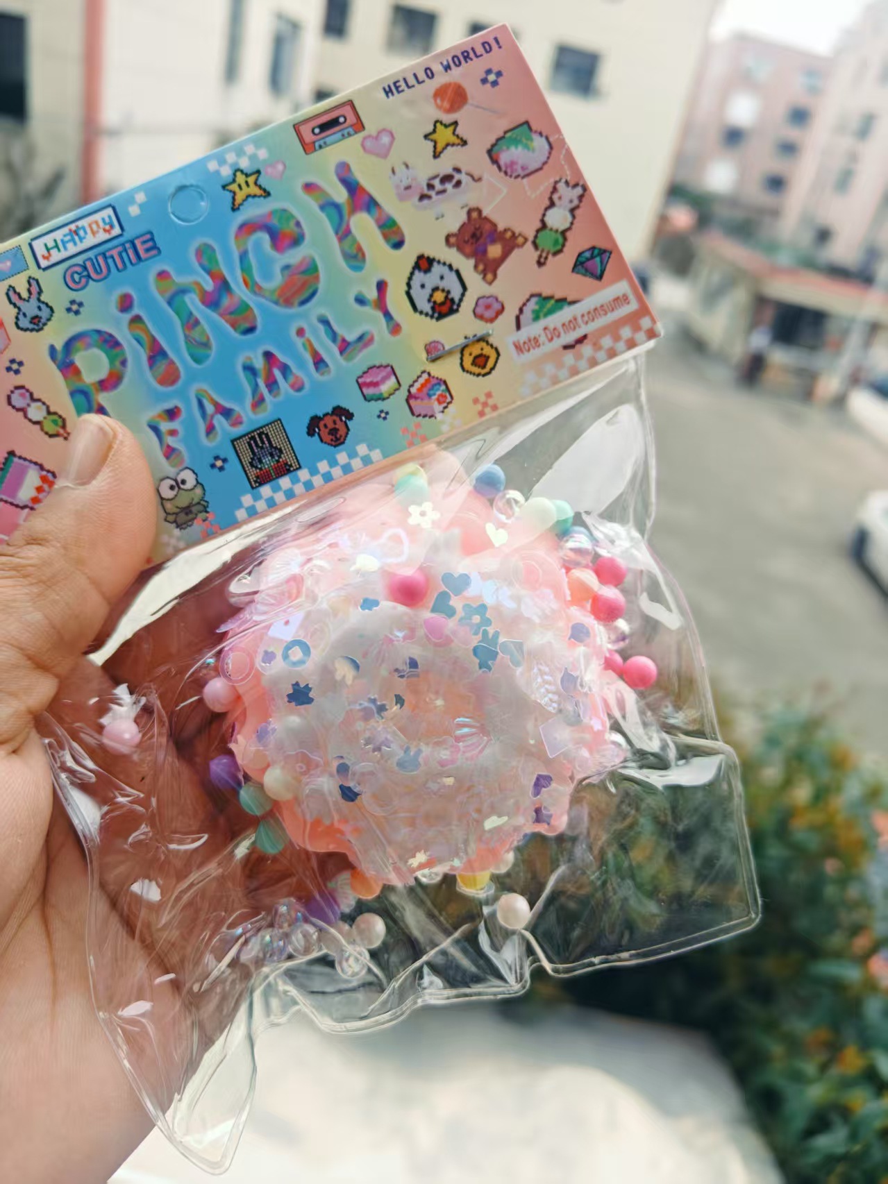 Bonito oso de mantequilla pellizco juguete descompresión artefacto de descompresión pellizco pellizco