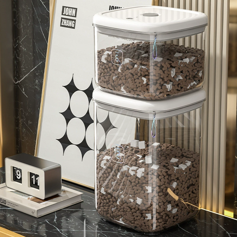 Новый ковш для хранения корма для кошек запечатанный влагонепроницаемый резервуар для хранения корма для кошек