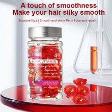 跨境现货全英文免洗护发素摩洛哥坚果油护发胶囊防毛躁次抛精油