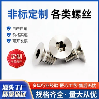 定制非标小螺丝304不锈钢螺丝精密螺丝CNC加工精密螺丝钉耐腐蚀